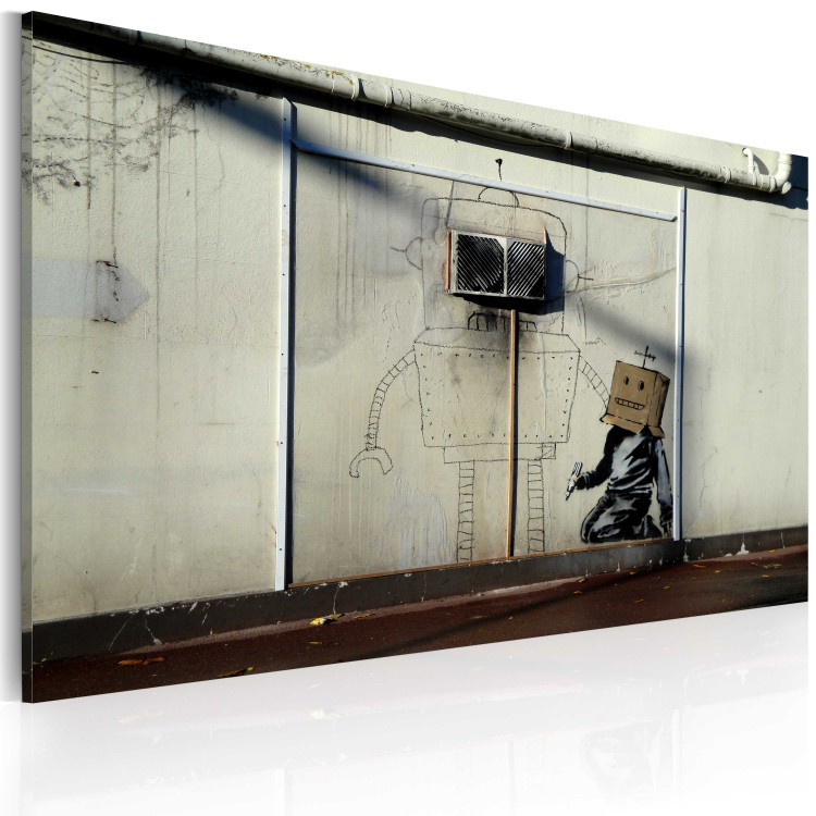 Canvas Robots (Banksy) 58924 additionalImage 2