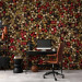 Photo Wallpaper Mosaic of Colourful Pepper - Spice Motif for the Kitchen or Dining Room 60224 additionalThumb 4