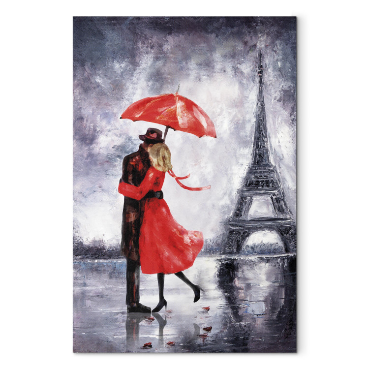 Canvas Print Love in Paris 96024 additionalImage 7