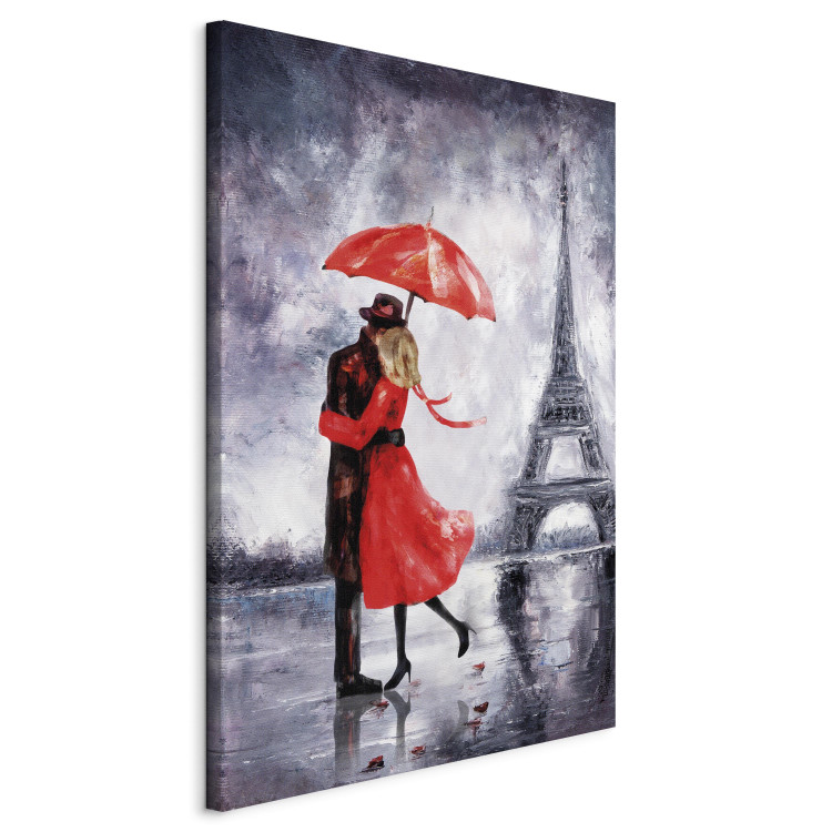 Canvas Print Love in Paris 96024 additionalImage 2