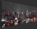 Print On Glass Glow in New York  [Glass] 104934 additionalThumb 6