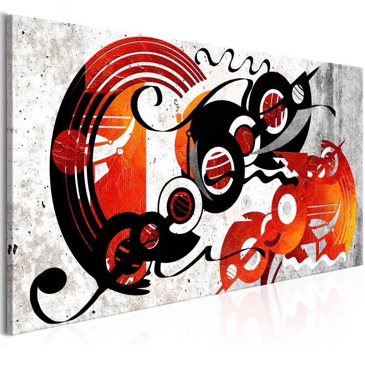 Canvas Print Music Creations (1 Part) Wide 107534 additionalImage 2