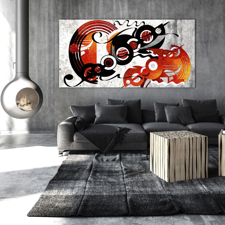 Canvas Print Music Creations (1 Part) Wide 107534 additionalImage 3