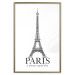 Wall Poster Paris is Always a Good Idea - black and white composition with the Eiffel Tower 114634 additionalThumb 16