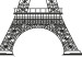 Wall Poster Paris is Always a Good Idea - black and white composition with the Eiffel Tower 114634 additionalThumb 8