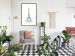 Wall Poster Paris is Always a Good Idea - black and white composition with the Eiffel Tower 114634 additionalThumb 4