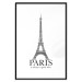Wall Poster Paris is Always a Good Idea - black and white composition with the Eiffel Tower 114634 additionalThumb 15