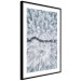Poster Tree crowns - winter landscape of snow-covered trees seen from above 115134 additionalThumb 13