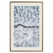 Poster Tree crowns - winter landscape of snow-covered trees seen from above 115134 additionalThumb 19