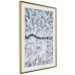 Poster Tree crowns - winter landscape of snow-covered trees seen from above 115134 additionalThumb 2