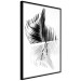 Wall Poster Black and White Palm Tree - composition with a plant motif on a white background 116934 additionalThumb 12