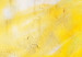 Canvas Print Painted with Heart (1-part) - Art of Love in Yellow Hue 117634 additionalThumb 4