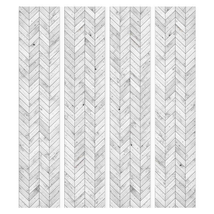 Wallpaper French Herringbone (Grey) 118034 additionalImage 1