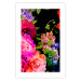 Wall Poster Land of Flowers - colorful composition with a floral motif on a black background 118334 additionalThumb 19