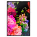 Wall Poster Land of Flowers - colorful composition with a floral motif on a black background 118334 additionalThumb 24