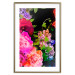 Wall Poster Land of Flowers - colorful composition with a floral motif on a black background 118334 additionalThumb 16