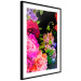 Wall Poster Land of Flowers - colorful composition with a floral motif on a black background 118334 additionalThumb 11