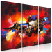 Canvas Art Print Colours of Childhood (3 Parts) 118634 additionalThumb 2