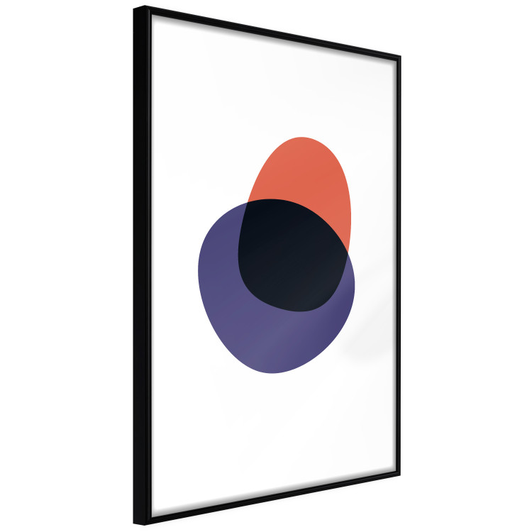 Wall Poster Color Contrast - colorful abstract composition in fluid shapes 119134 additionalImage 2