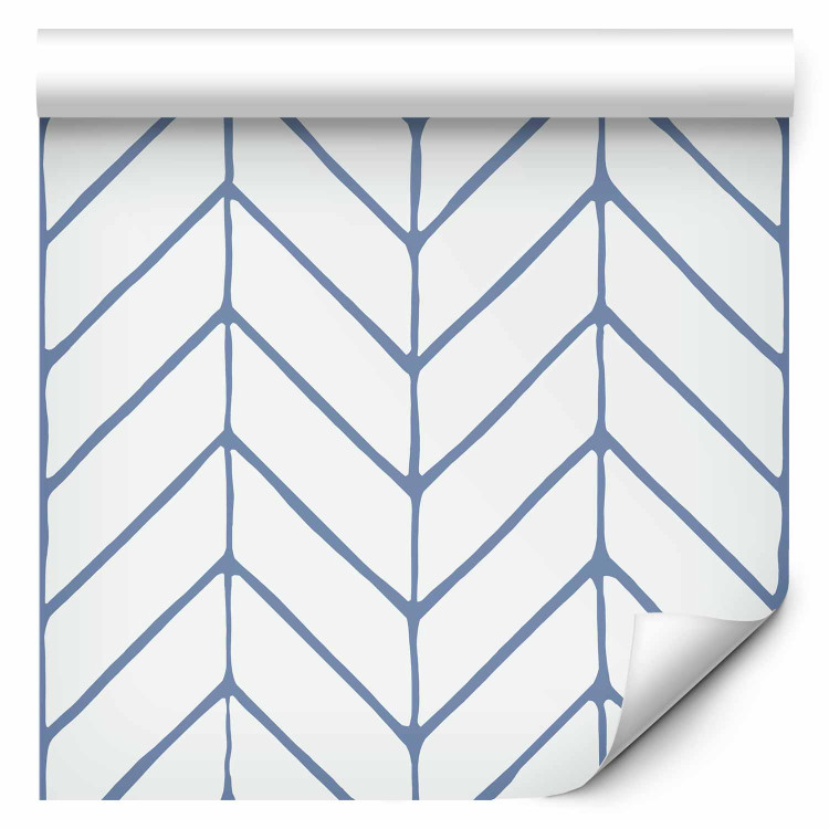 Modern Wallpaper Big Harmony of Patterns (Blue) 122634 additionalImage 6