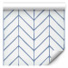 Modern Wallpaper Big Harmony of Patterns (Blue) 122634 additionalThumb 1