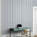 Modern Wallpaper Big Harmony of Patterns (Blue) 122634 additionalThumb 5