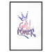 Poster Girl Power - colorful English text with a crown on a white background 122934 additionalThumb 17