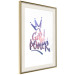 Poster Girl Power - colorful English text with a crown on a white background 122934 additionalThumb 2
