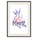 Poster Girl Power - colorful English text with a crown on a white background 122934 additionalThumb 18