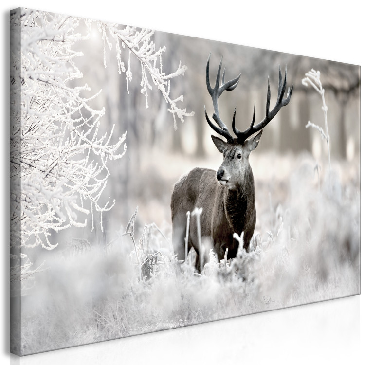 Large canvas print Lonely Deer II [Large Format] 125534 additionalImage 2