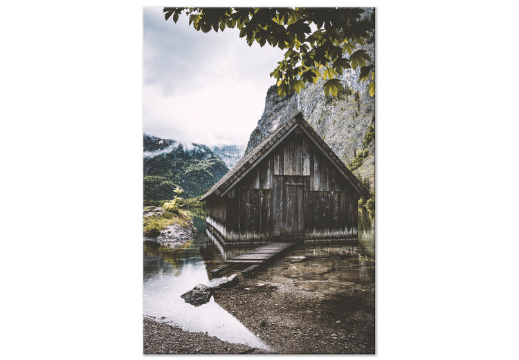 Canvas Print House in the Mountains (1 Part) Vertical 126834