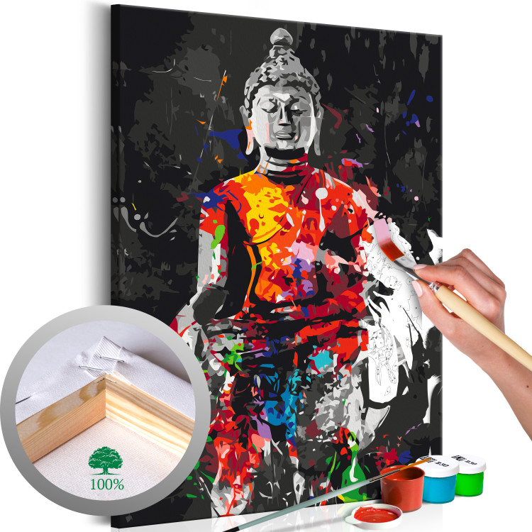 Paint by Number Kit Buddha in Colours 127434