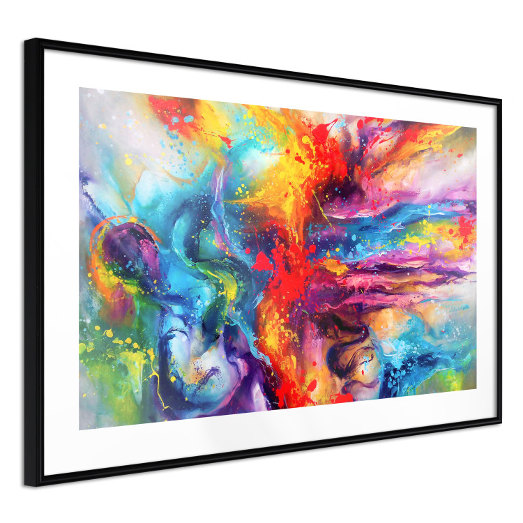 Poster Colorful Splash - abstraction of colorful patterns in artistic motif 128534 additionalImage 8