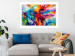 Poster Colorful Splash - abstraction of colorful patterns in artistic motif 128534 additionalThumb 5
