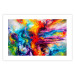 Poster Colorful Splash - abstraction of colorful patterns in artistic motif 128534 additionalThumb 25