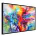 Poster Colorful Splash - abstraction of colorful patterns in artistic motif 128534 additionalThumb 13