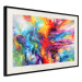 Poster Colorful Splash - abstraction of colorful patterns in artistic motif 128534 additionalThumb 2