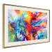 Poster Colorful Splash - abstraction of colorful patterns in artistic motif 128534 additionalThumb 3
