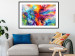 Poster Colorful Splash - abstraction of colorful patterns in artistic motif 128534 additionalThumb 23