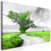 Large canvas print Tree near the Road - Green II [Large Format] 128734 additionalThumb 2