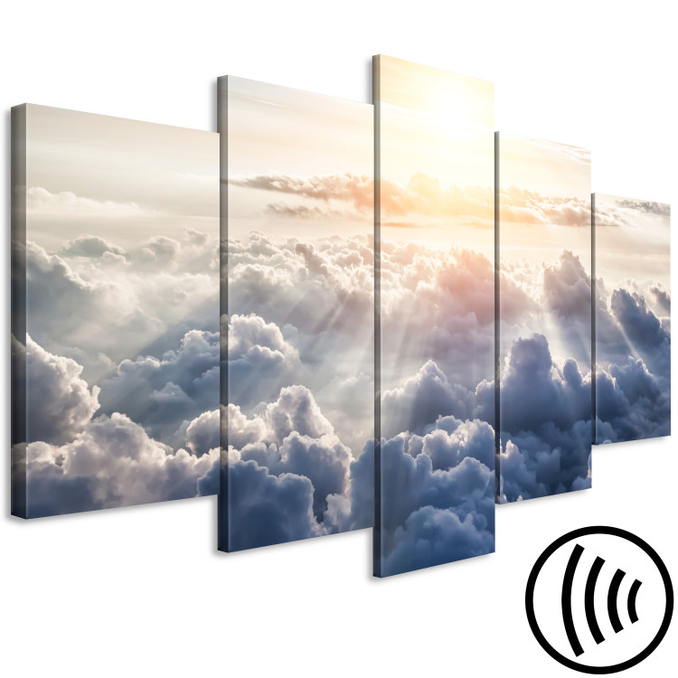 Canvas Walk in the Clouds (5 Parts) Wide 129034 additionalImage 6