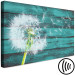 Canvas Print Windy Summer (1-part) wide - dandelion on a blue background 129534 additionalThumb 6