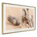 Poster Uncovered Past - beach landscape with a piece of brown wood 129834 additionalThumb 3