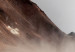 Poster Earth's Warm Breath - mountain landscape amidst fog against a gray sky 130234 additionalThumb 11
