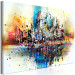 Canvas Art Print Holiday Sketch (1-piece) Wide - abstract architecture 130434 additionalThumb 2