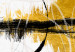 Poster Golden Sunrise - artistic black lines and patterns in an abstract style 131834 additionalThumb 10