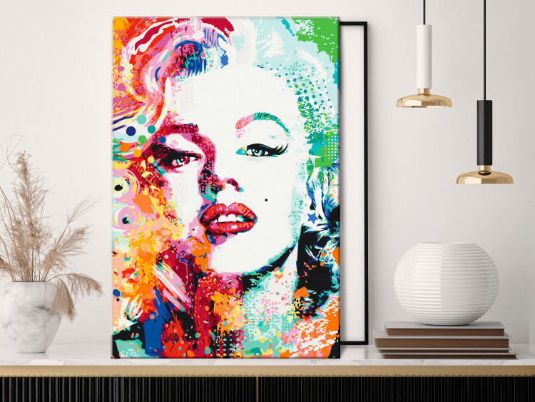 Paint by Number Kit Charming Marilyn 132034 additionalImage 2