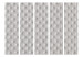 Folding Screen White Teddy Bear II - rough texture of gray toilet paper 133634 additionalThumb 3