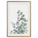 Wall Poster Eucalyptus Branches - composition with leaves of green plant and light background 137234 additionalThumb 22