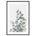 Wall Poster Eucalyptus Branches - composition with leaves of green plant and light background 137234 additionalThumb 17